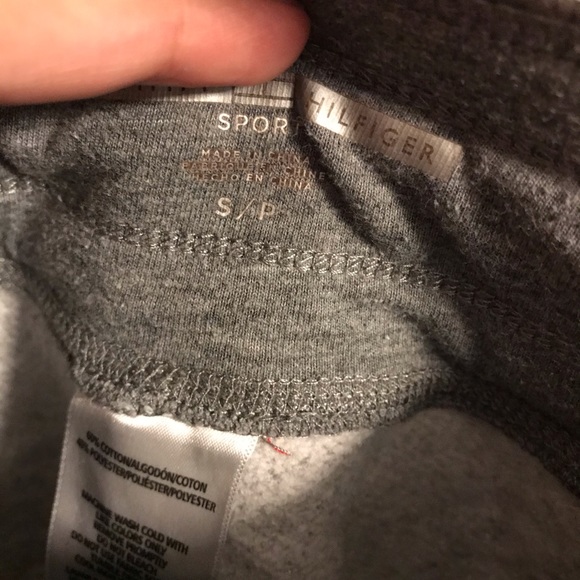 Gray Tommy Hilfiger sweat pants - Picture 2 of 2